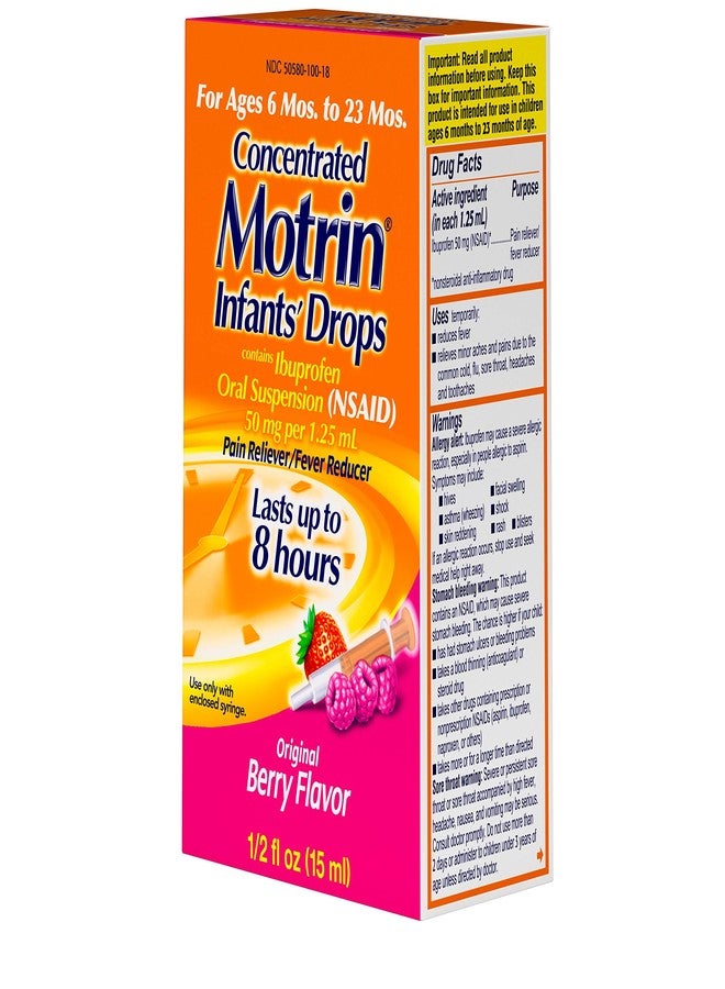 Motrin Concentrated Motrin Aspirin, 0.5 Fluid Ounce - Image 4